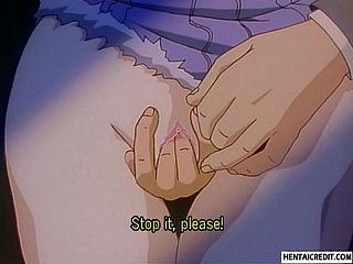 Slutty Hentai Mädchen wird belästigt