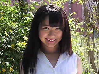 asiatisch Cutie Tsukiho Kobayakawa erotische Solo