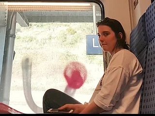 Girl picking their nose and eating boogers