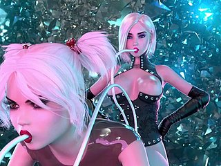 3d Futanari anime