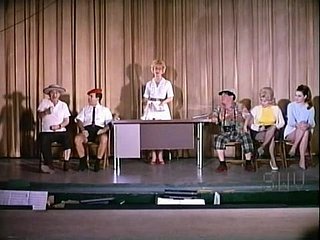 Vintage striptease op de openbare