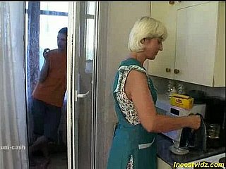 Seduced on the kitchen