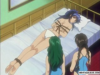Hentai Lezzy Girlsは浣腸を得ます