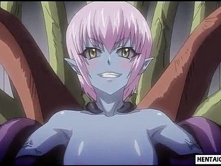 Hentai Babe zostaje złapany i pieprzony