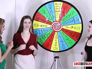 3 unmitigatedly pretty girls hoax a sport of combo unite spin along to bowl