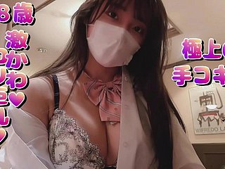[very rare]Super cute big-breasted 18-year-old in school unvaried climaxes repeatedly!!