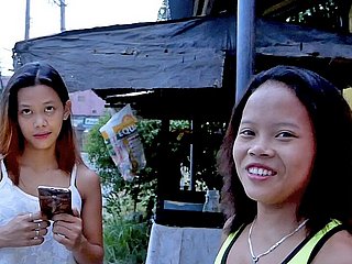 Trikepatrol dua filipina seksi jatuh untuk orang asing yang digantung