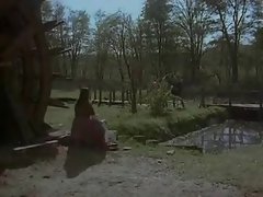 God Almighty fucks a rustic chick