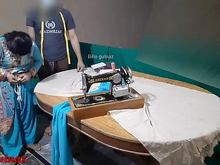 Desi housewife fucked overwrought fashion not roundabout hot and marked hindi audio.desi indian bhabhi went give get attire stitched then fashion fucked her