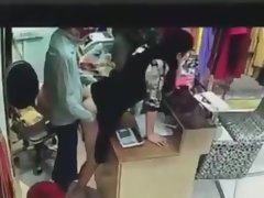 Big cheese has sexual connection with wage-earner secretly log in sink in in China
