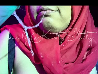 Hijab – dishevelled bj