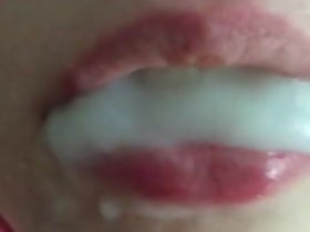 Cum di mulut - Cum Menelan - Cumshot