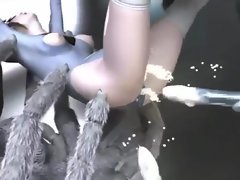2 Krabbler chica ficken