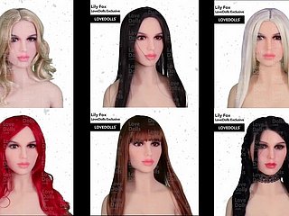 فيديو WM مقاس 163 سم C Make a face Pitcher مع LoveDolls حصريًا Lily Fo