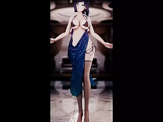 Low-spirited Anime Asian - TikTok Dance (3D HENTAI)