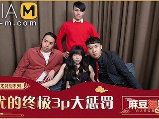 ٹریلر - اداکارہ Foursome - Xia Qing Zi - MD-0100-1-AV - بہترین اصلی ایشیائی فحش ویڈیو