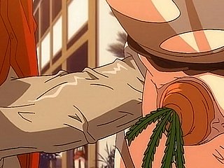 creampie pantat dengan lobak merah di celah - Hentai Ahegao