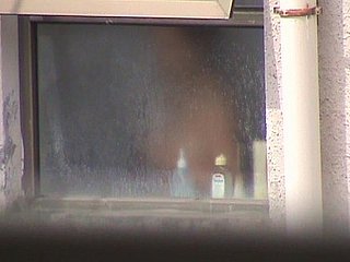 Spied outsider get under one's balcony, rich titties