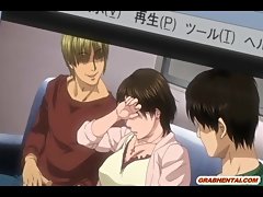 巨乳日本の変態ママホットgangbanged