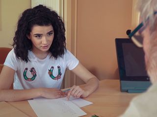 Cute Teen Fucked ingress grote lul Opa Cums give haar mond met cumplay petite grote pik tiener natte pijpbeurt schattig klaarkomen cum