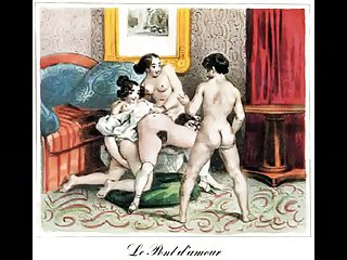Erotis Biedermeier Baja ukiran - Johann Nepomunk Geiger