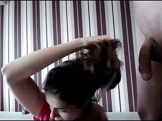 Titillating Modella Hairjob, Capelli lunghi, Capelli
