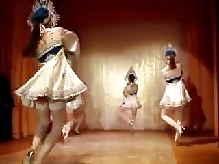 Gorgeous girls are dancing.