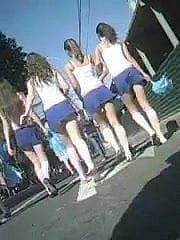 Cheerleaders Figi Upskirt