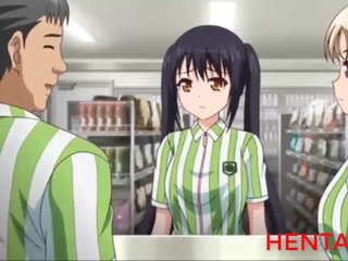 Hentai - Estudantes bring off sexo feminino e gerente luxurioso Parte 1 - HENTA.ml