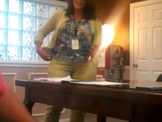 BJ in the matter of Office Totalitarian Hidden Camera sc.1