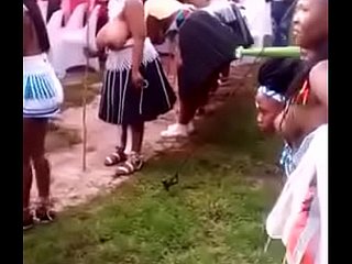 South African tribal column huge tits