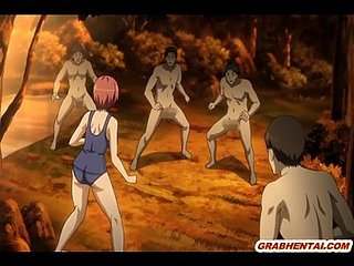 Fresh Hentai Badeanzug heißen gangbang