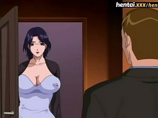 Hot vollbusige MILF erste dreiweg - hentai.xxx