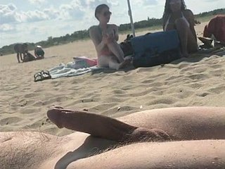 Public Lido Flashing und Cumming (nicht von mir)