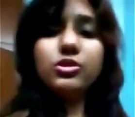 desi gf shamina selfie video says dekho jaan choos lo inhe