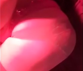 pink dress red light