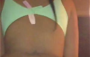 Hot Asian Girlfriend riding me reverse cowgirl